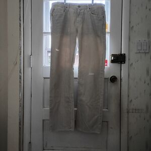 AG Jeans Men's 38 Protoge Straight Leg Made USA 100% Cotton Light Distress